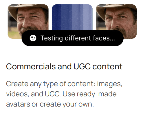 VideoTok Commercials and UGC Content