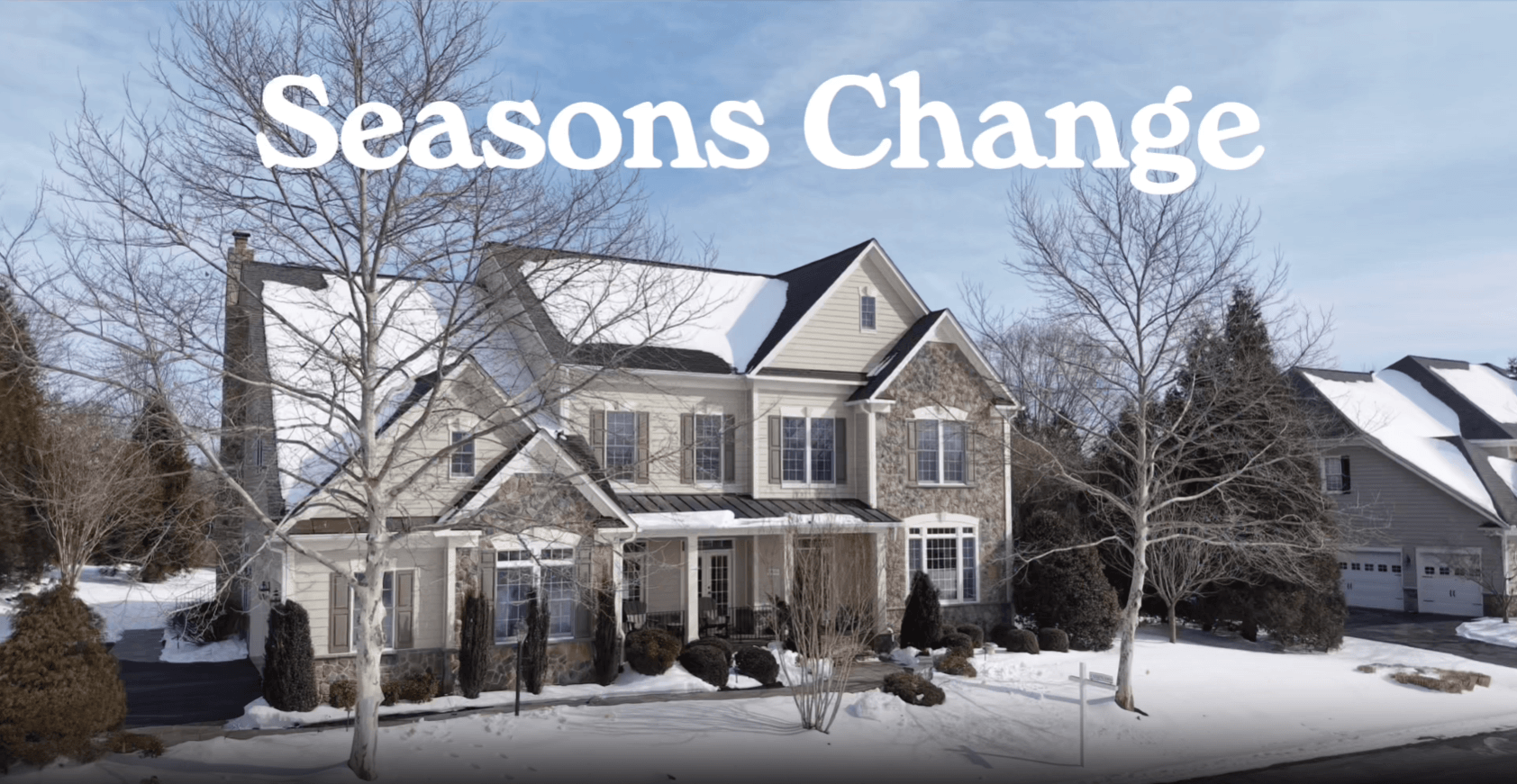 VideoGuru seasons change winter property example
