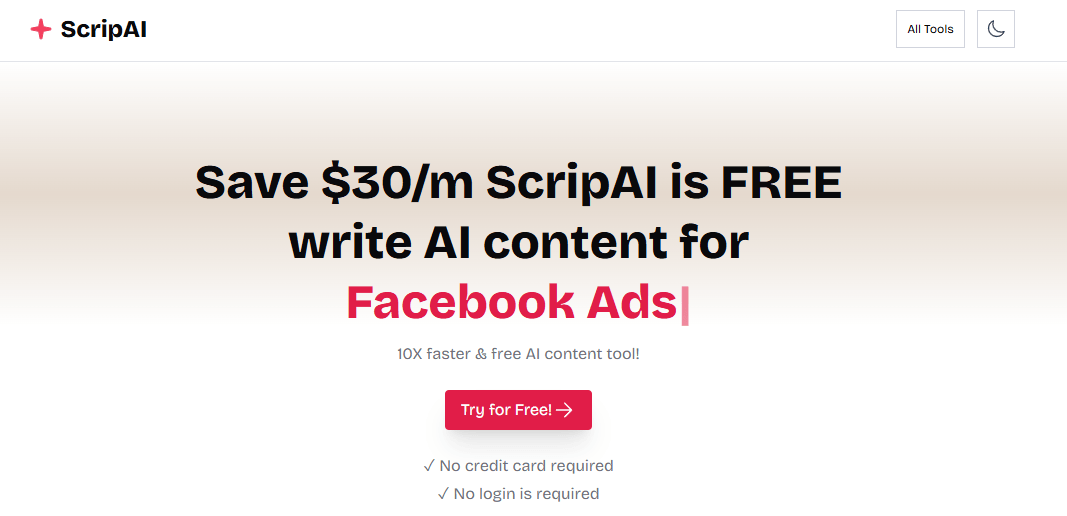 ScripAI Homepage