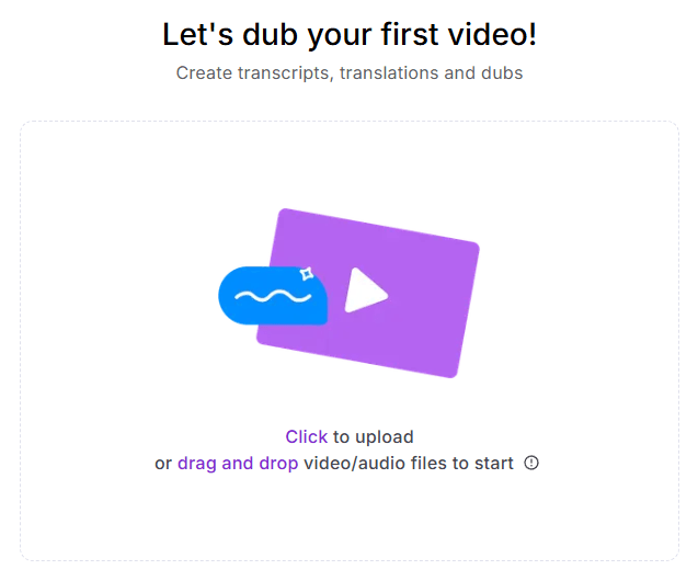 Speechlab Video Dubber
