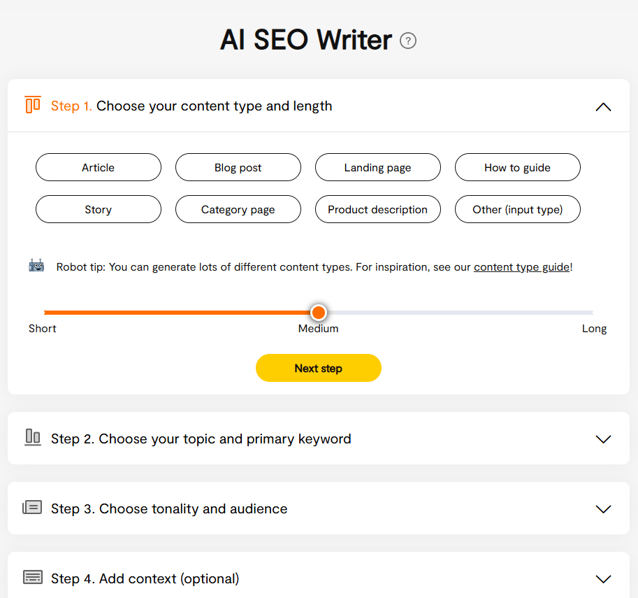 Zupyak AI SEO Writer