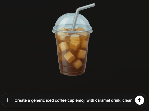 emojis.com Prompt 5 Iced Coffee Emoji