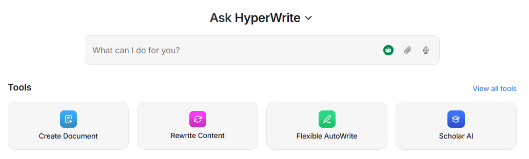 HyperWrite AI Chat