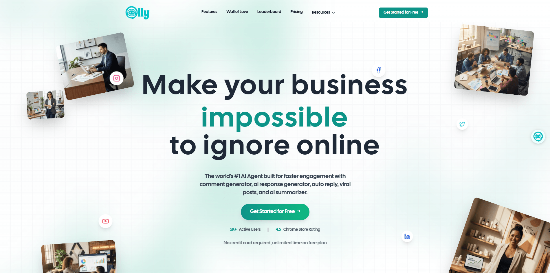 Olly Homepage