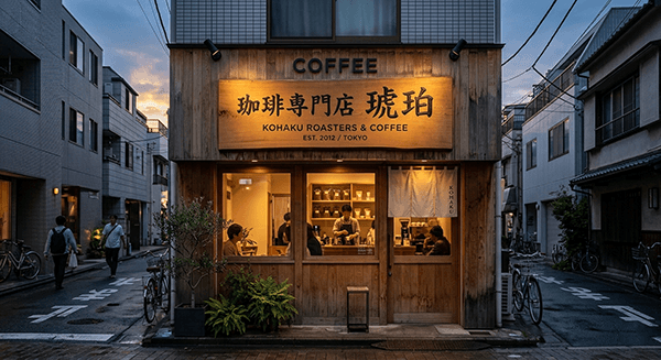 Japanese Exterior Sign Mockup
