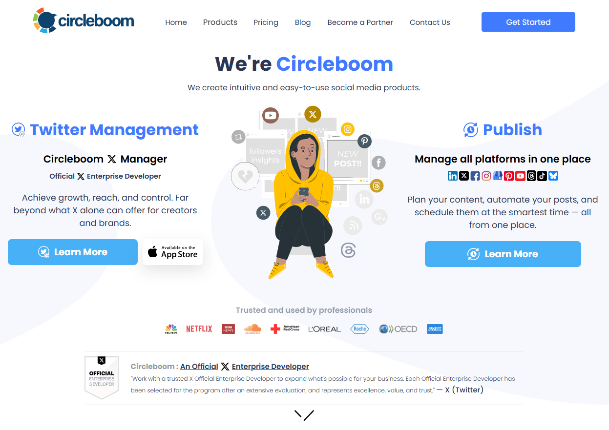 Circleboom Homepage