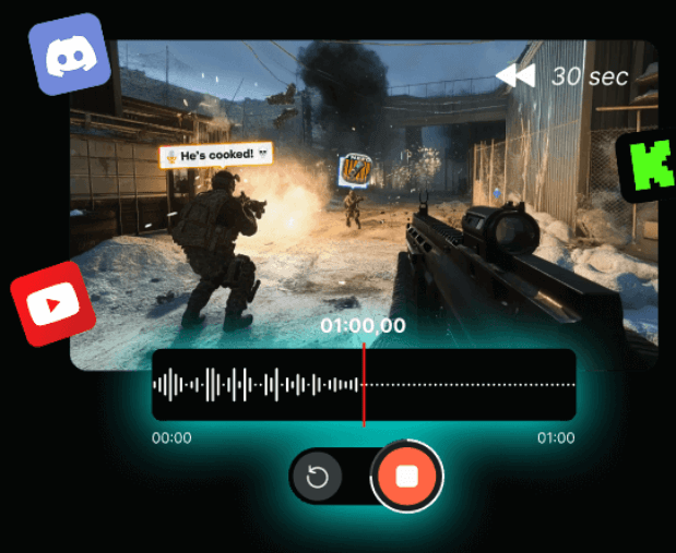 Voicemod recorder feature section