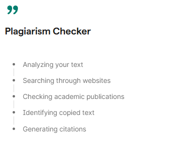 Grammarly Plagiarism Checker
