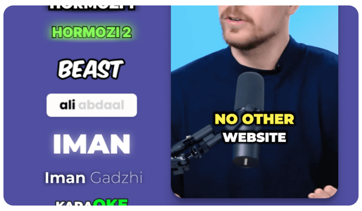 Ssemble auto captioning visual