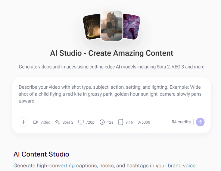 PostSyncer AI Content Studio