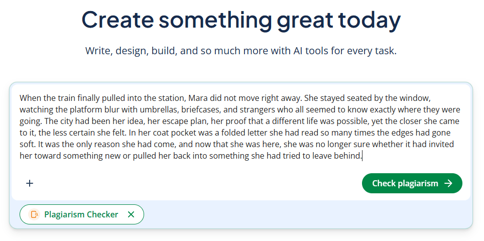 QuillBot Plagiarism Checker