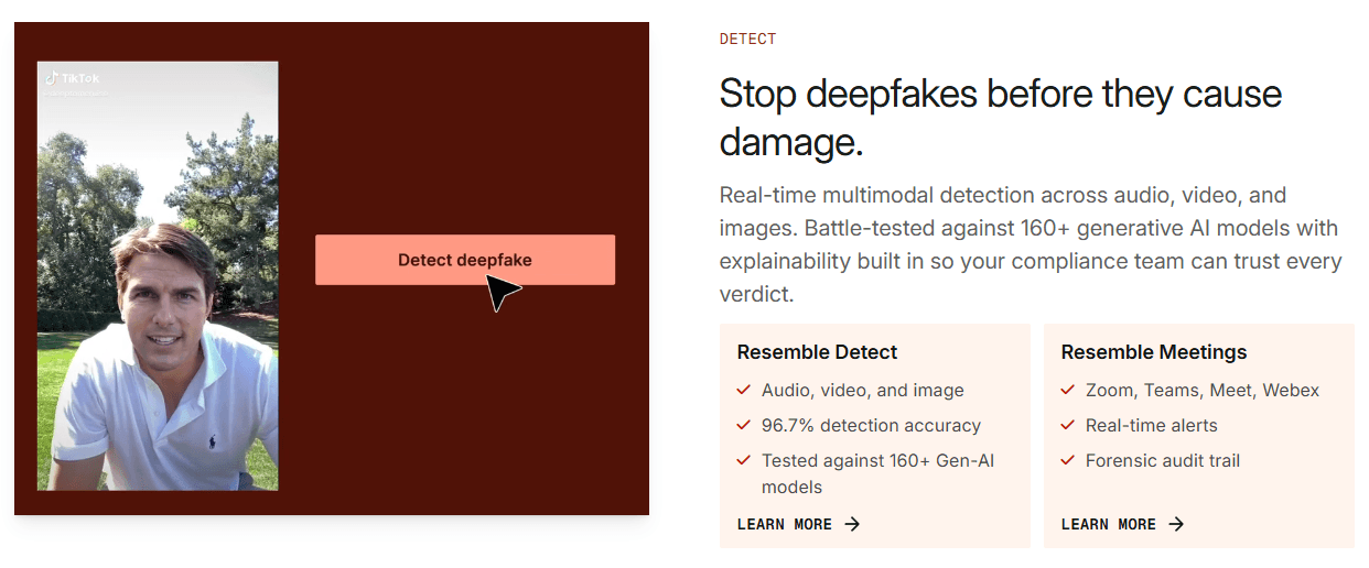 Resemble AI Detect