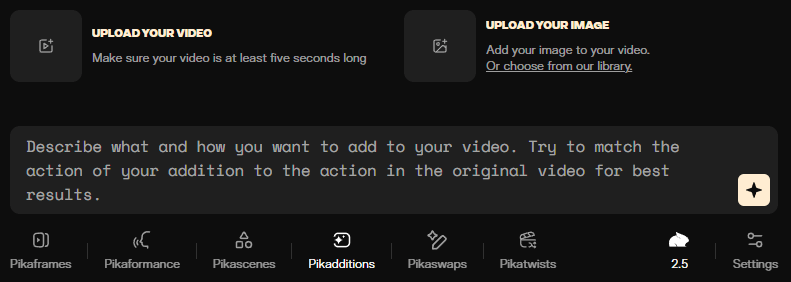 Pika Pikadditions example