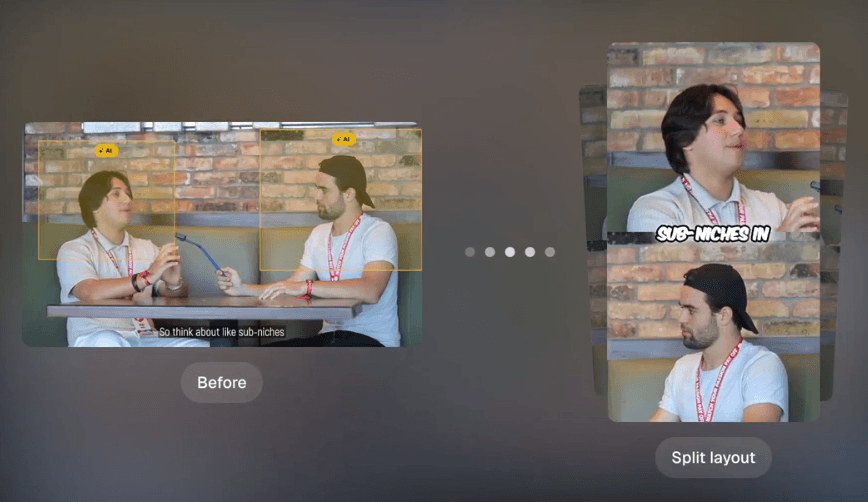 OpusClip AI Reframe