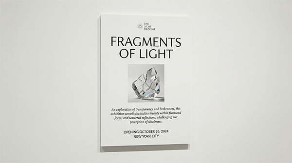 Museum Exhibition Placard