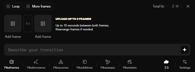 Pika Pikaframes example