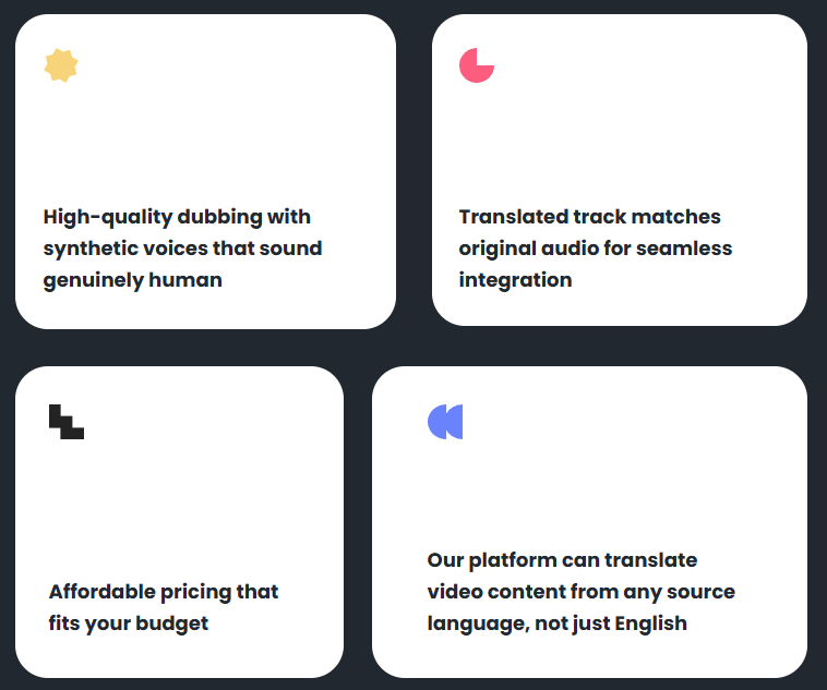 Voxqube Features