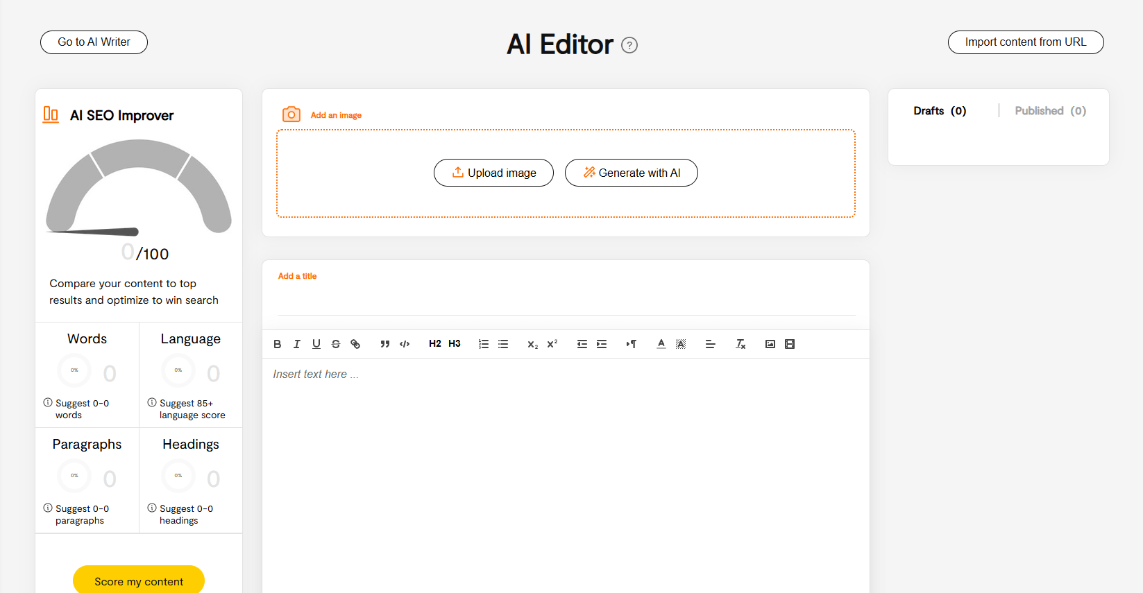 Zupyak AI Editor