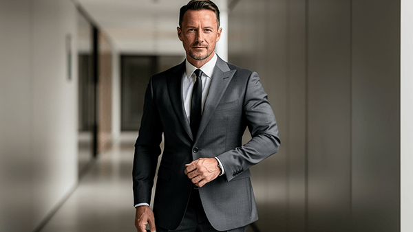 Tailored Suit Fashion Portrait