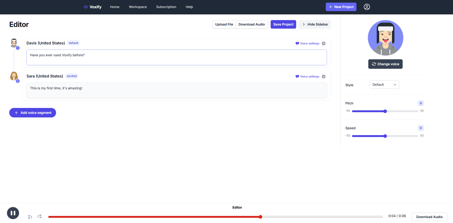 Voxify Project Workspace