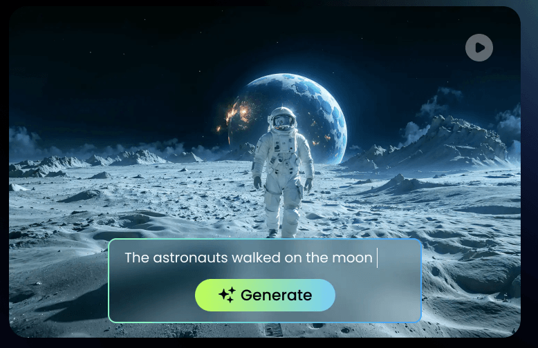 RecCloud AI video generator prompt preview