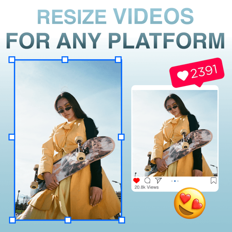 Nova AI Resize Videos