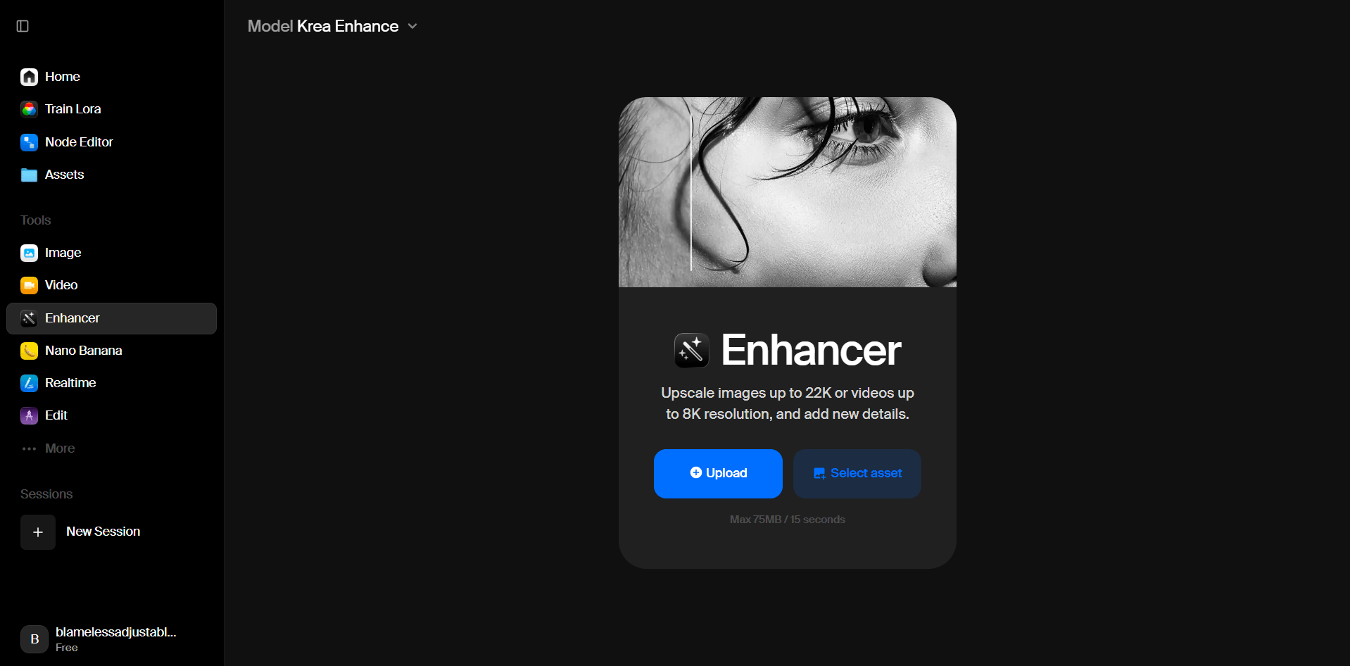 Krea Image Enhancer