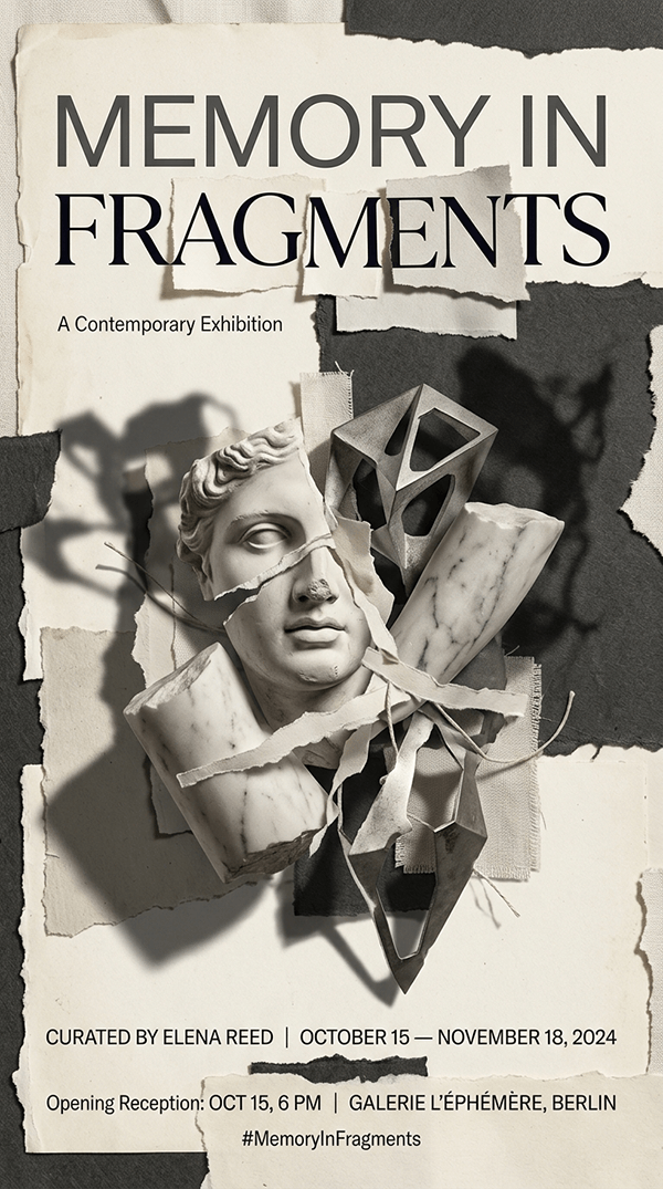 Museum Collage Poster