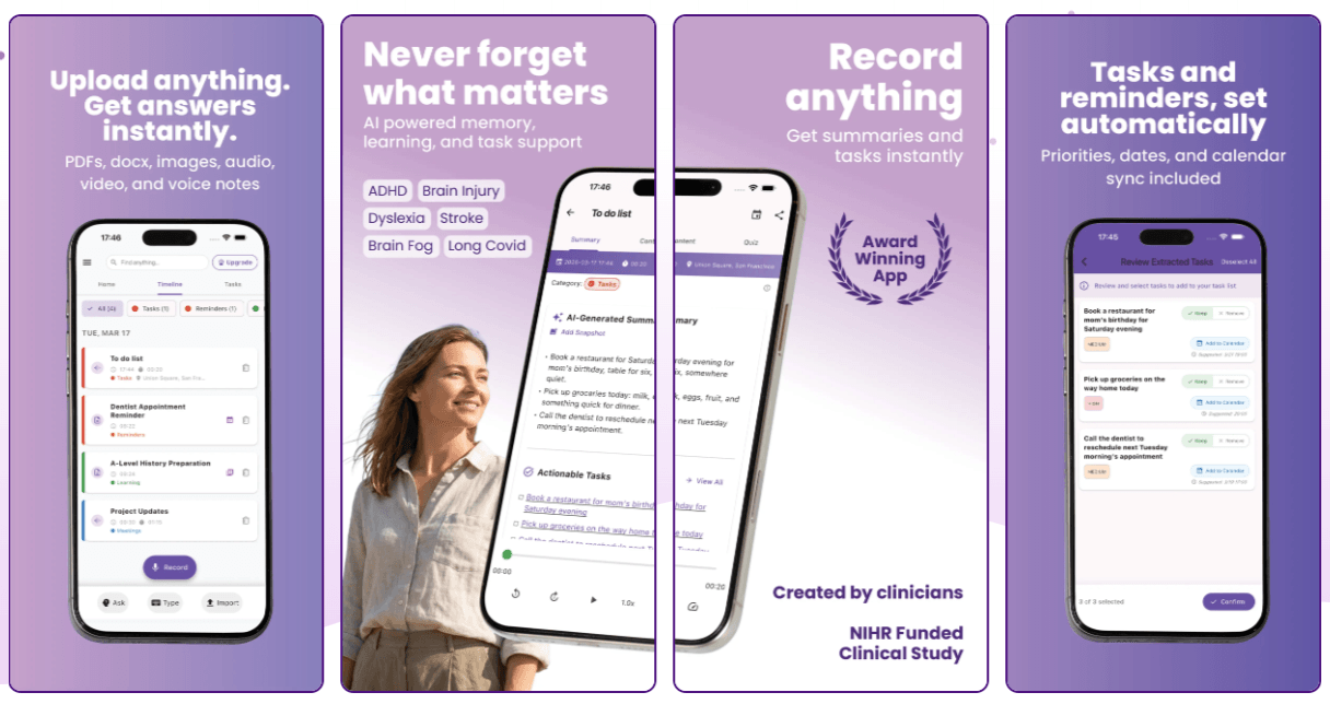 Recallify Features