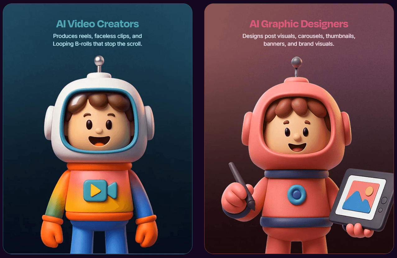MarketingBlocksAI AI Video Creator and AI Graphic Designer