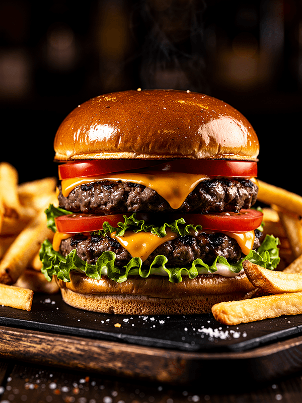 Artisan Burger Promo Visual