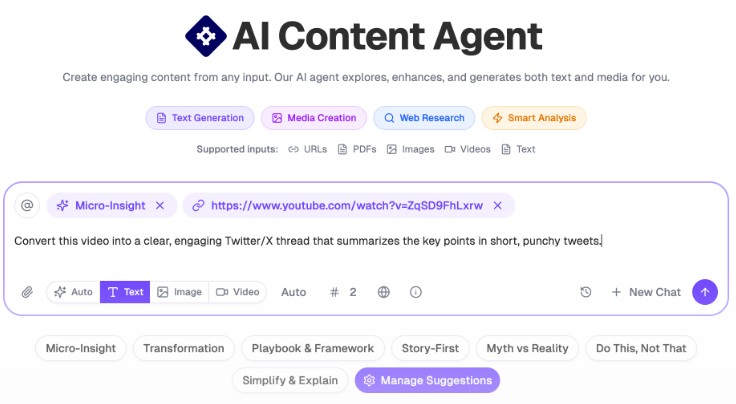 PostSyncer AI Content Agent