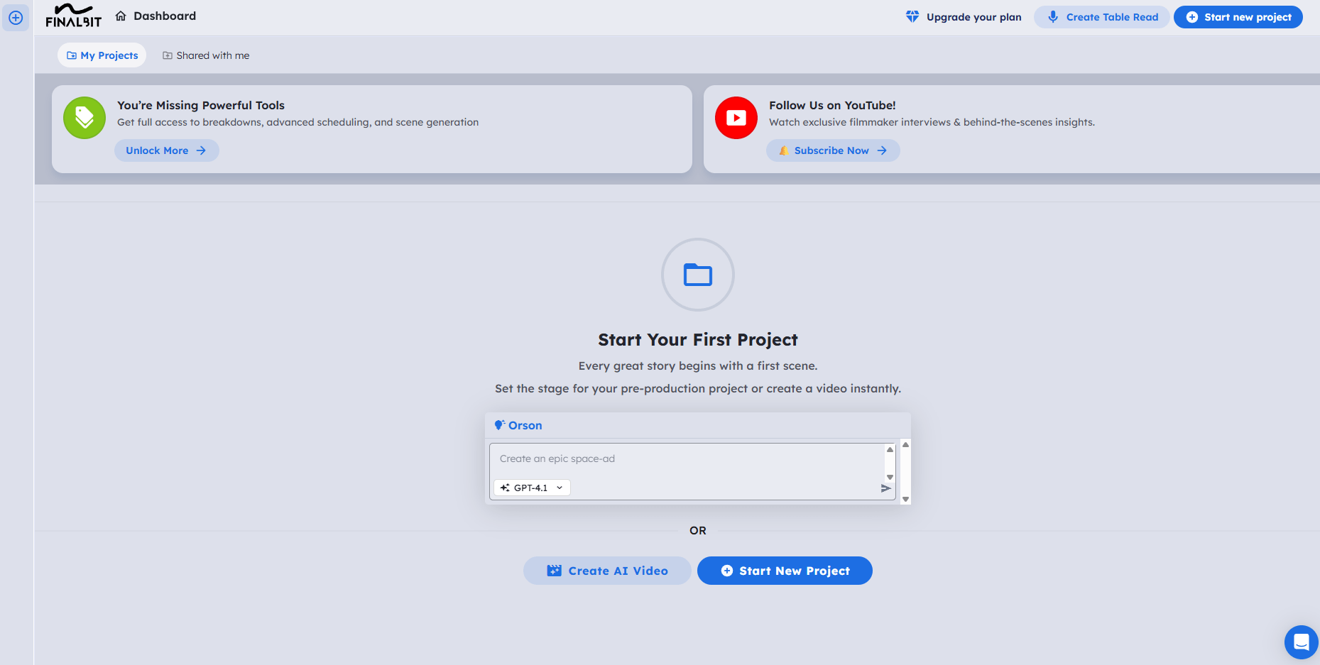 FinalBit Dashboard