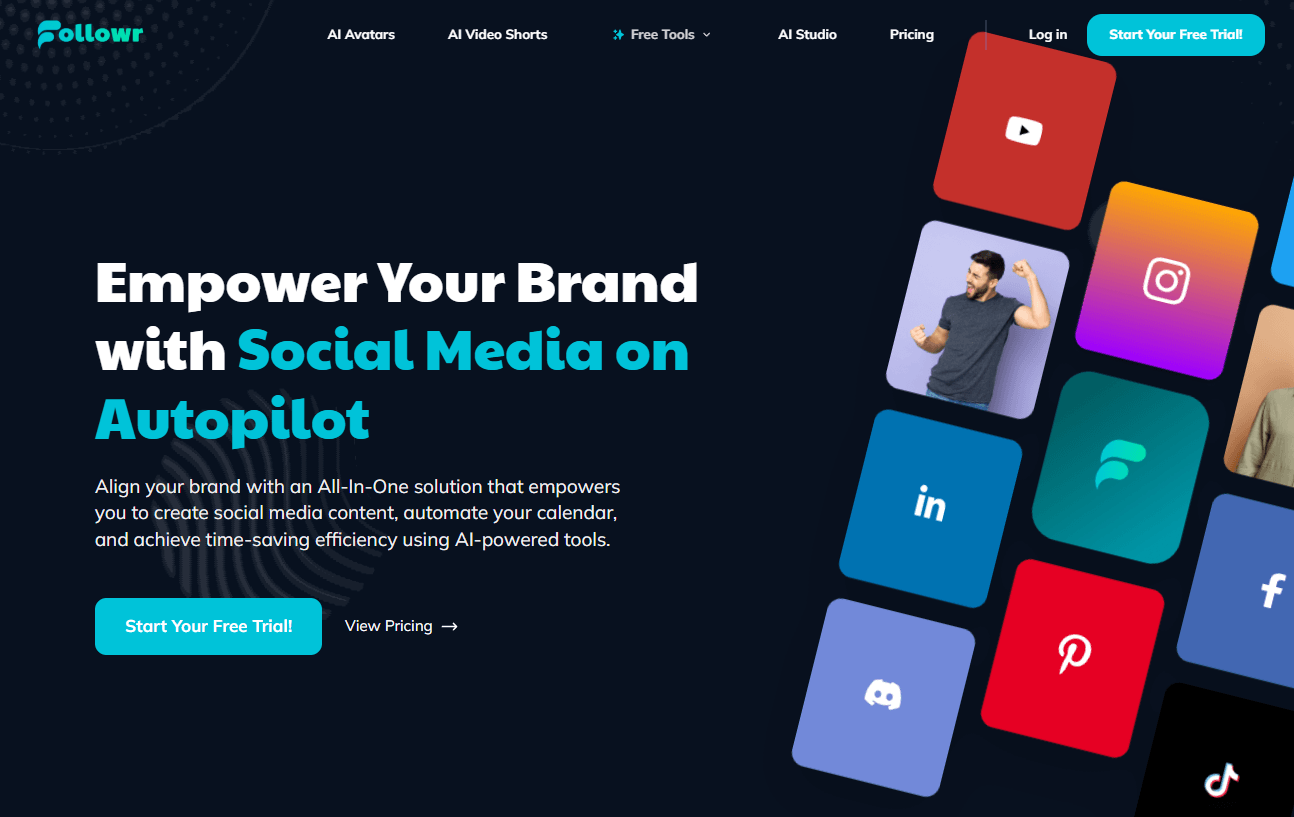 Followr Homepage
