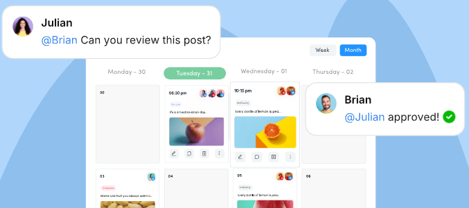 ContentStudio Team Collaboration