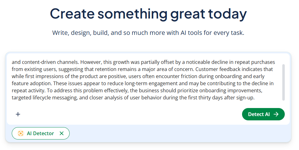 QuillBot AI Detector