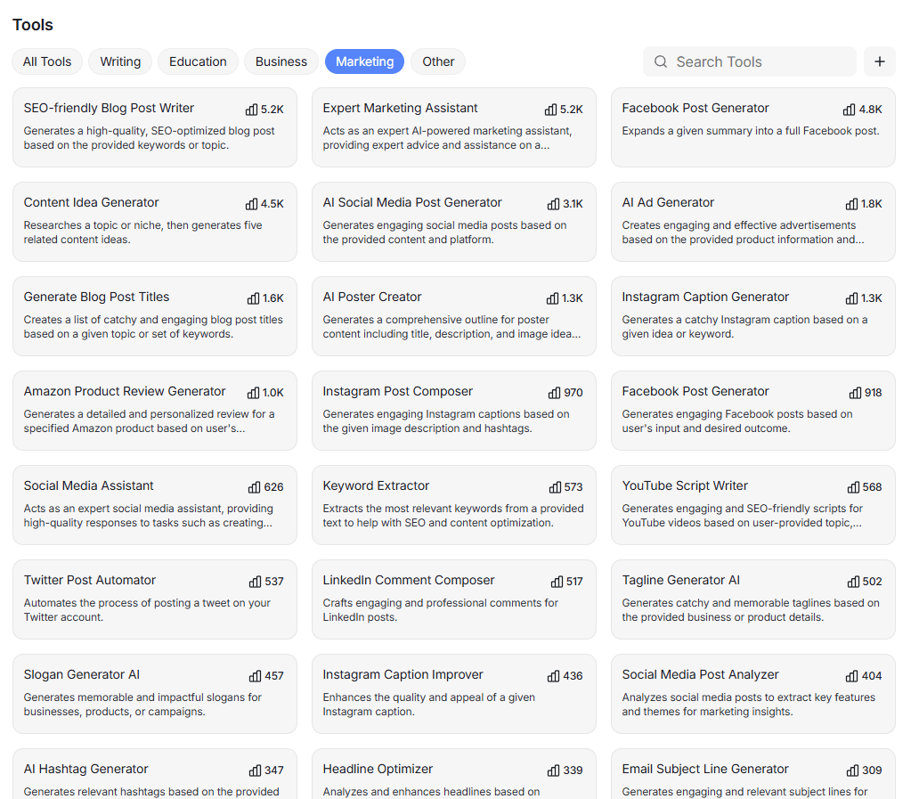 HyperWrite Marketing Tools