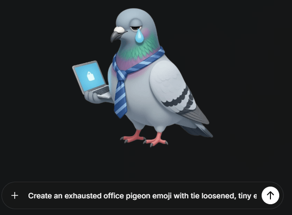 emojis.com Prompt 6 Office Pigeon Emoji