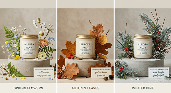 Seasonal Candle Campaign