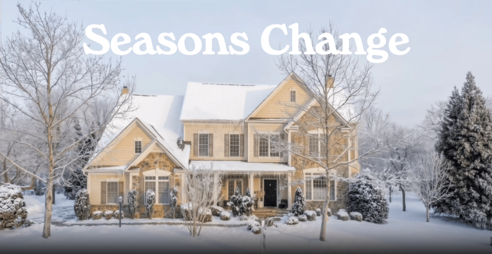 VideoGuru seasons change snowy property example