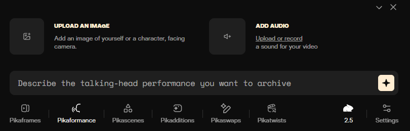 Pika Pikaformance example