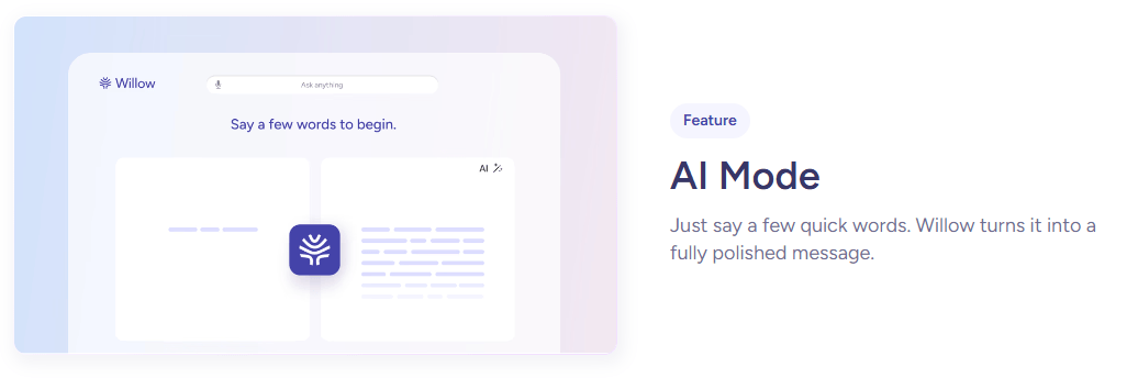 Willow AI Mode