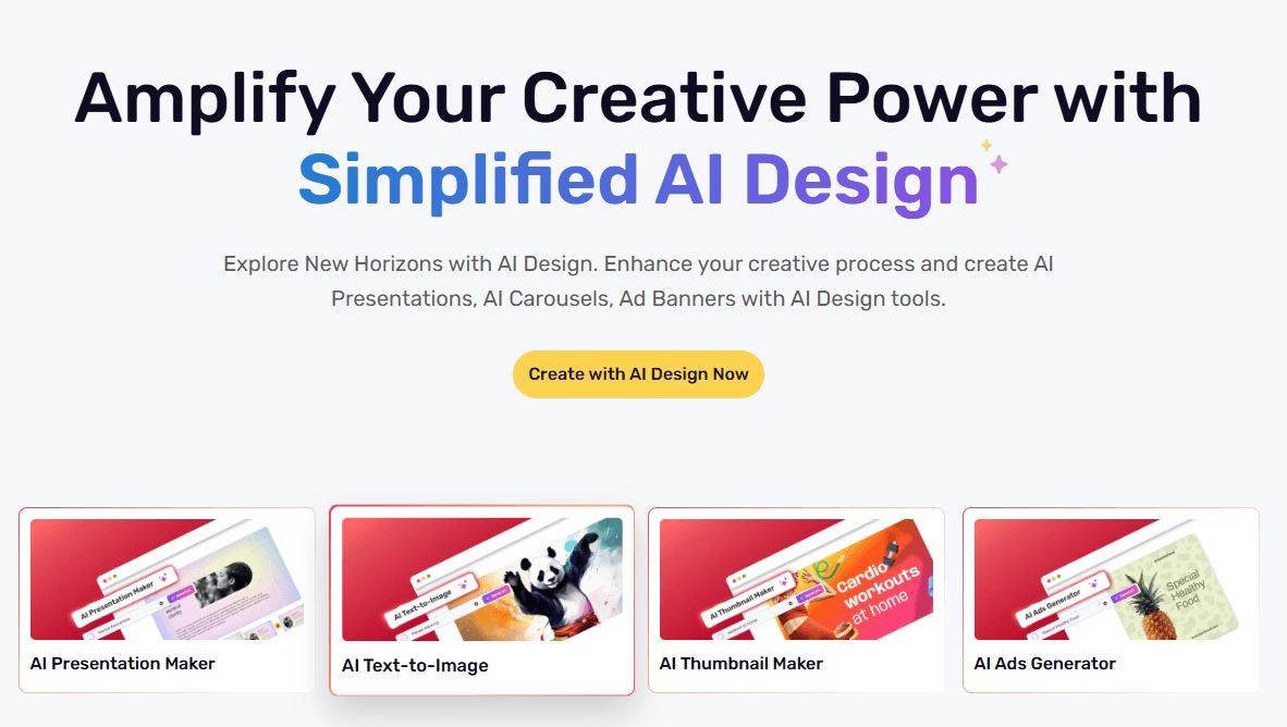 Simplified AI Design
