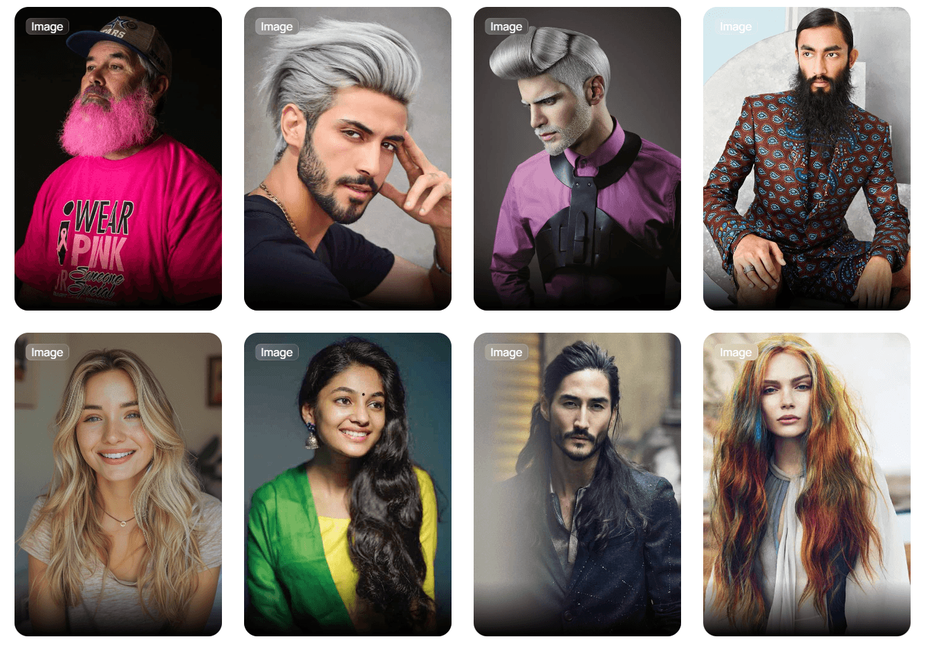 Reface AI Hairstyle Swaps