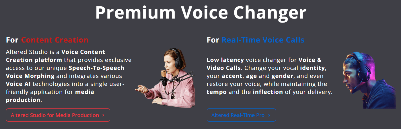 Altered Premium Voice Changer
