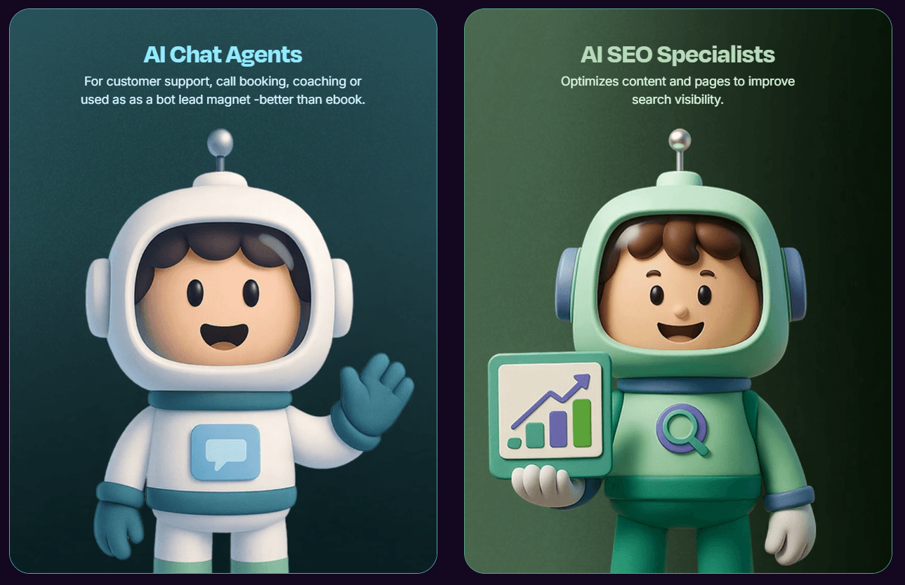 MarketingBlocksAI AI Chat Agent and AI SEO Specialist