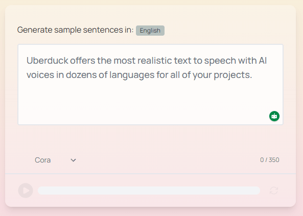 Uberduck Text to Speech