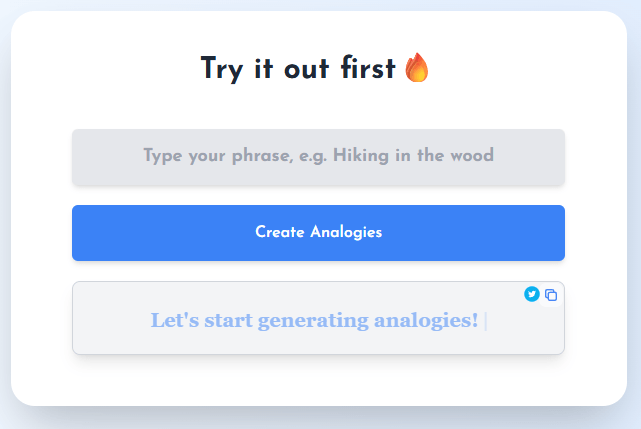 Analogenie Create Analogies