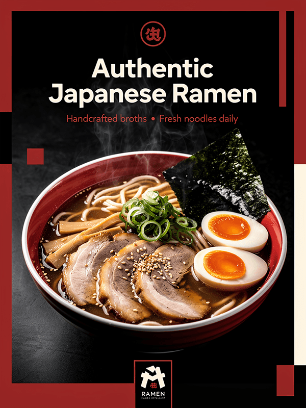 Restaurant Poster Ramen