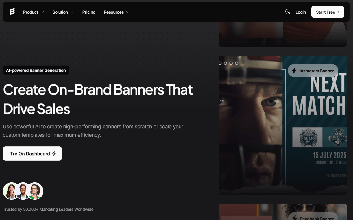 Evercopy AI Powered Banner Generation